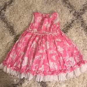 Girls pink dress size 3t